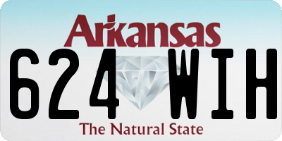 AR license plate 624WIH