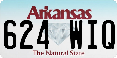 AR license plate 624WIQ