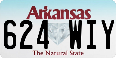 AR license plate 624WIY