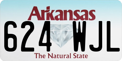 AR license plate 624WJL