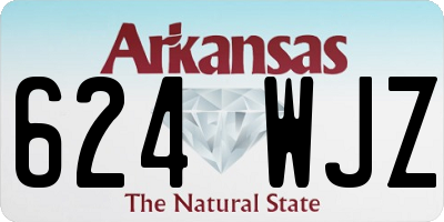 AR license plate 624WJZ