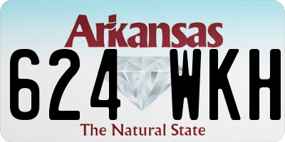 AR license plate 624WKH