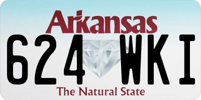 AR license plate 624WKI