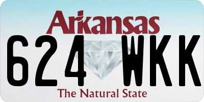 AR license plate 624WKK