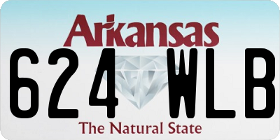 AR license plate 624WLB