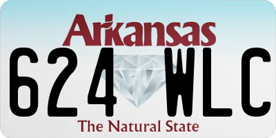 AR license plate 624WLC