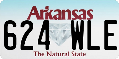 AR license plate 624WLE