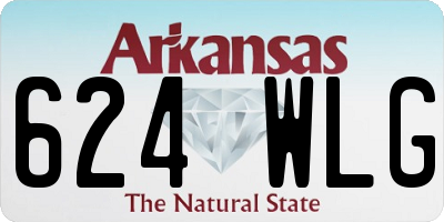 AR license plate 624WLG