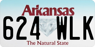 AR license plate 624WLK
