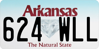 AR license plate 624WLL