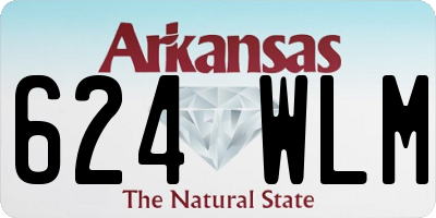 AR license plate 624WLM