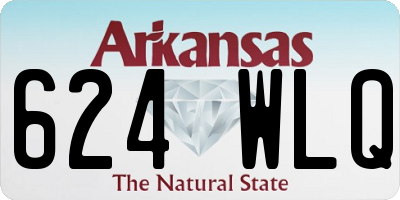 AR license plate 624WLQ