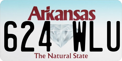 AR license plate 624WLU