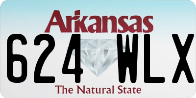 AR license plate 624WLX
