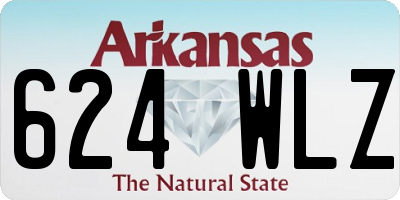 AR license plate 624WLZ
