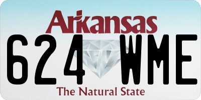 AR license plate 624WME