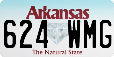 AR license plate 624WMG