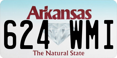 AR license plate 624WMI
