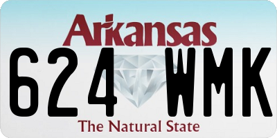 AR license plate 624WMK