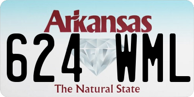 AR license plate 624WML