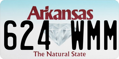 AR license plate 624WMM