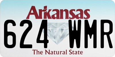 AR license plate 624WMR