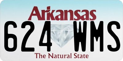 AR license plate 624WMS