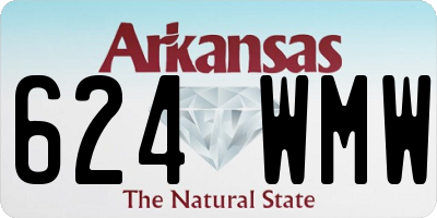 AR license plate 624WMW