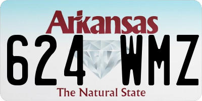 AR license plate 624WMZ