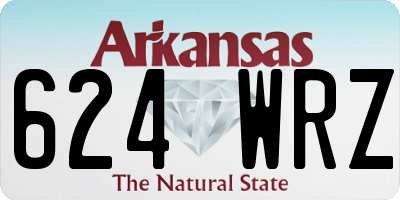 AR license plate 624WRZ