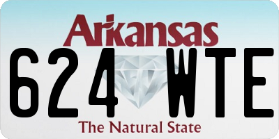 AR license plate 624WTE