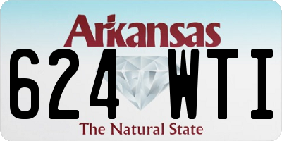 AR license plate 624WTI