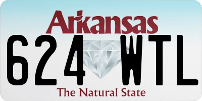 AR license plate 624WTL