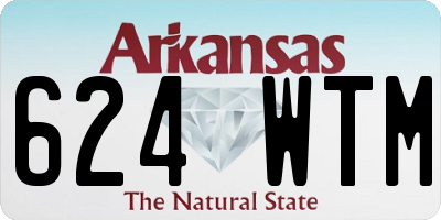 AR license plate 624WTM