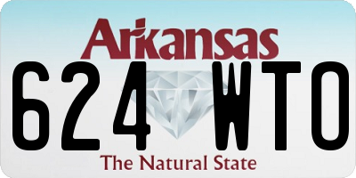 AR license plate 624WTO