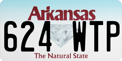 AR license plate 624WTP