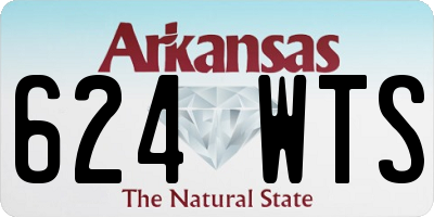 AR license plate 624WTS