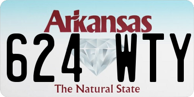 AR license plate 624WTY