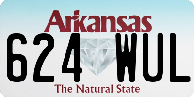 AR license plate 624WUL