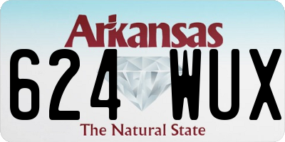 AR license plate 624WUX
