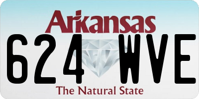 AR license plate 624WVE