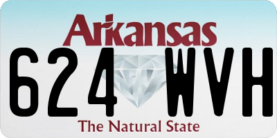 AR license plate 624WVH