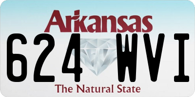 AR license plate 624WVI