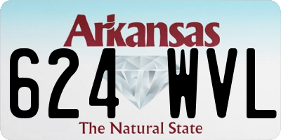 AR license plate 624WVL
