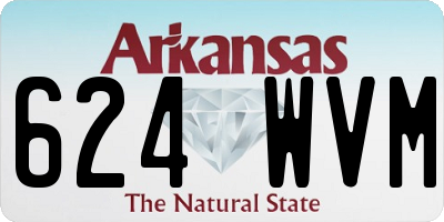AR license plate 624WVM