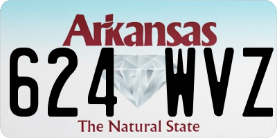 AR license plate 624WVZ