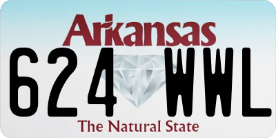 AR license plate 624WWL