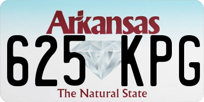 AR license plate 625KPG