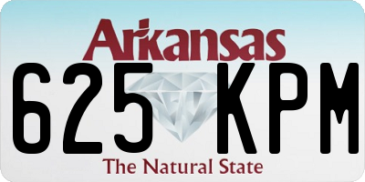 AR license plate 625KPM