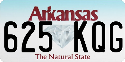 AR license plate 625KQG